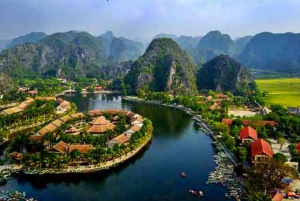 From Hanoi: Tam Coc, Hoa Lu & Mua Caves Full-Day Trip
