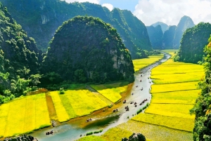 From Hanoi: Tam Coc, Hoa Lu & Mua Caves Full-Day Trip