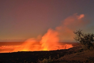 From Kona: Volcano & Waterfall Tour, Small Group
