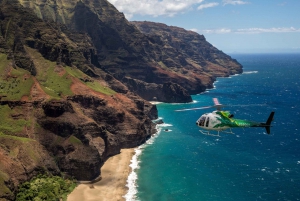 Lihue: Deluxe fossefall-safari-helikoptertur