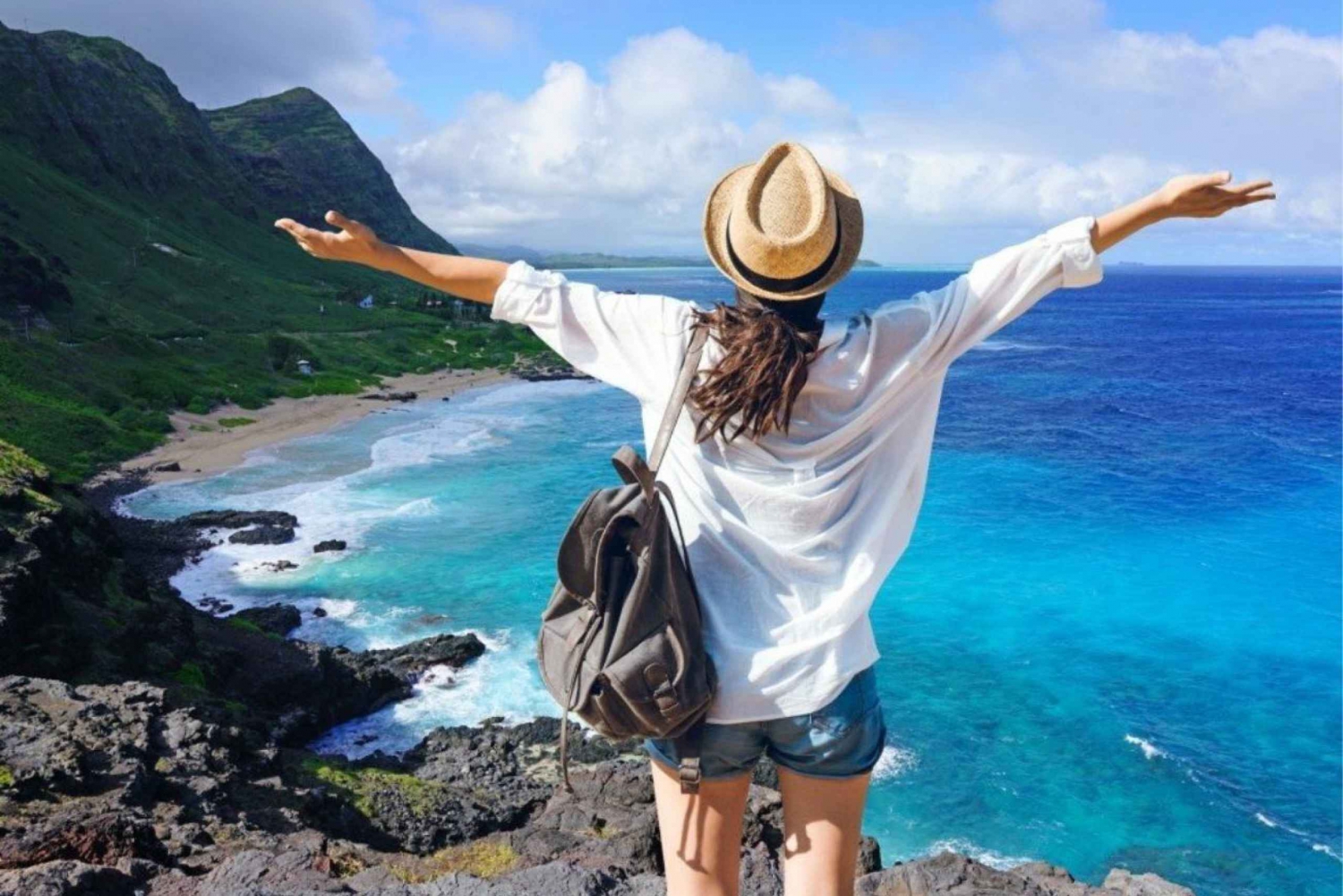 Tour dell'isola circolare di Oahu con ingresso al tempio di Byodo-In
