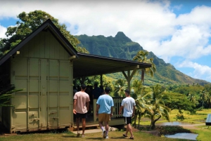 Oahu: Kualoa Farm och Secret Island Tour med Trolley