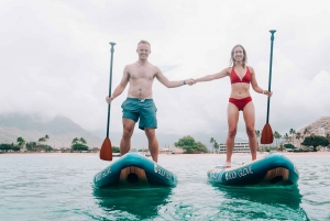 Oahu: Swim with Dolphins, Turtle Snorkel Tour and Waterslide