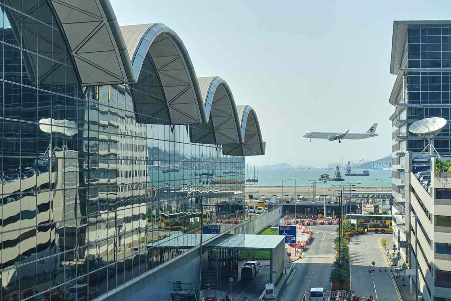 4-timers mellemlandingstur i Hongkong