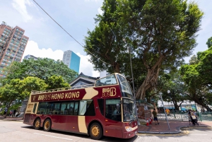 Hong Kong: Big Bus Hop-On Hop-Off Tour & Optional Peak Tram