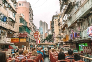 Hong Kong: Big Bus Hop-On Hop-Off Tour & Optional Peak Tram