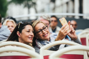 Hong Kong: Hop-On Hop-Off Bus Tour and Peak Tram Ticket