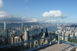 Hong Kong: Hop-On Hop-Off Bus Tour and Peak Tram Ticket