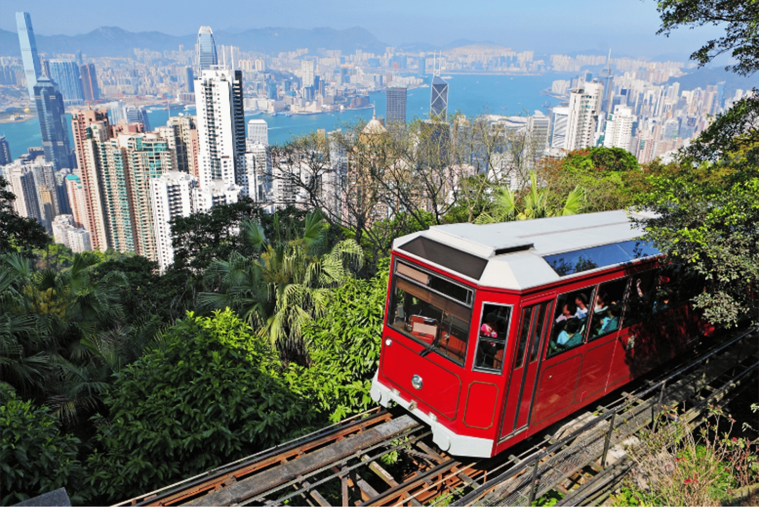 Orientação na Ilha de Hong Kong