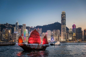 Hong Kong : Dukling, tour en bateau antique dans le port de Victoria