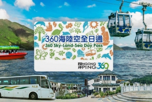 Lantau Island: Boat and NP360 Cable Car or Tai O Day Pass