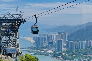 Hong Kong: tour privado por la isla de Lantau con teleférico y recogida