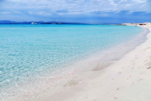 San Antonio: Es Vedrà, Formentera-tur med mad og drikke