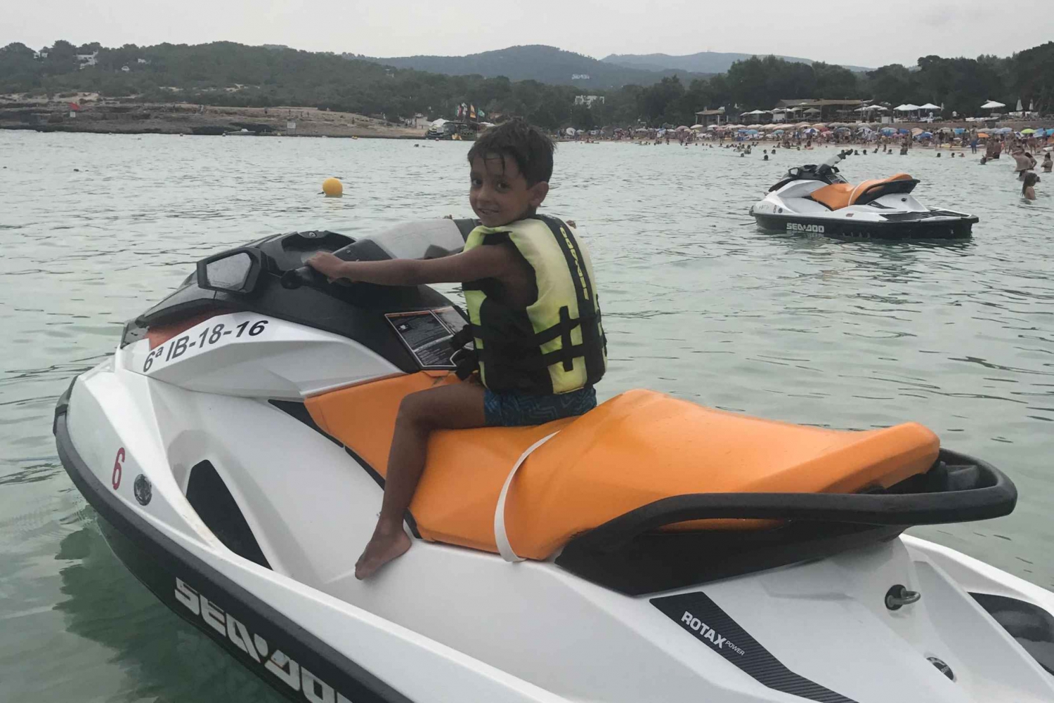 JETSKI-TUR ES VEDRA IBIZA FRA SANT ANTONI