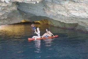 Ibiza: Snorkeling and SUP Paddle, Beach and Cave Cruise