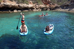 Ibiza: Snorkeling and SUP Paddle, Beach and Cave Cruise