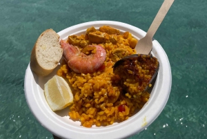 San Antonio: Es Vedrà, Formentera-tur med mad og drikke