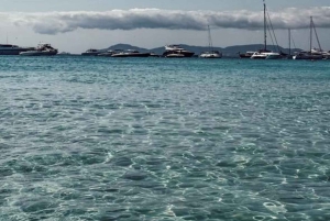 San Antonio: Es Vedrà, Formentera-tur med mad og drikke