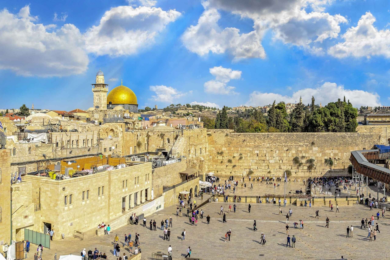 From TLV- Jerusalem Old & New tour INCL. ENTRANCE FEES & P/U