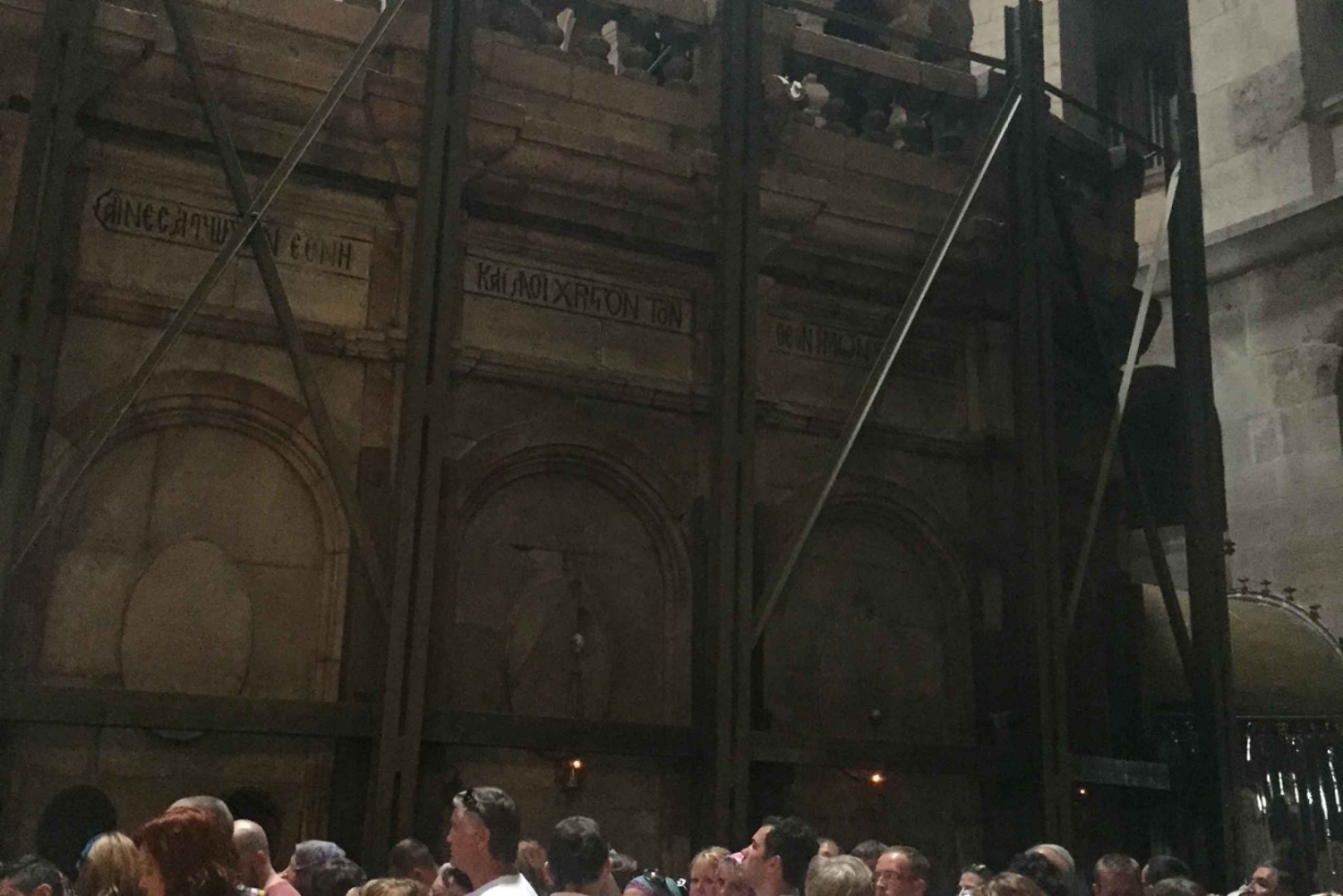 Jerusalem og Betlehem med lisensiert guide fra Haifa havn