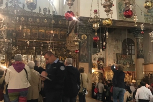 Jerusalem og Betlehem med lisensiert guide fra Haifa havn