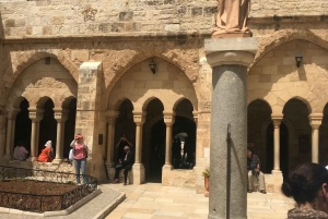 Jerusalem og Betlehem med lisensiert guide fra Haifa havn