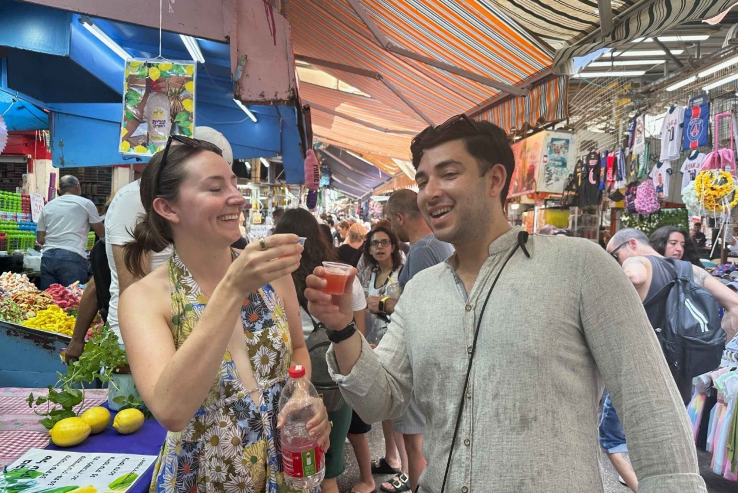 Tel Aviv: Eten & Geschiedenis Tour van Jaffa Oude Stad & Vlooienmarkt