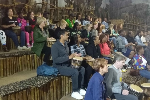 Da Johannesburg: Villaggio culturale di Lesedi e tour del Parco dei leoni