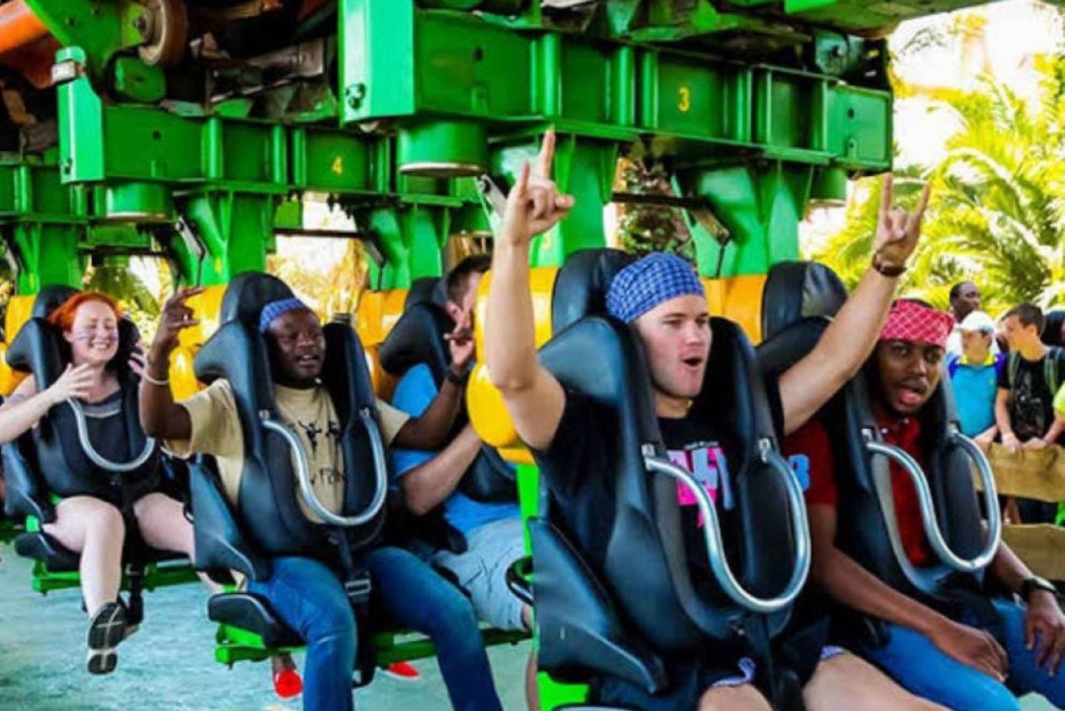 Johannesburg: Gold Reef City forlystelsespark og minetur