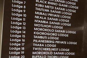 ヨハネスブルグサンシティ＆ピラネスバーグ国立公園日帰りツアー