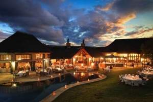 Pilanesberg Park, Ondersteboven Huis & Lesedi Cultureel Dorp