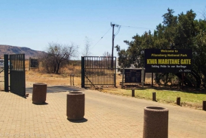 Pilanesberg Park, Ondersteboven Huis & Lesedi Cultureel Dorp