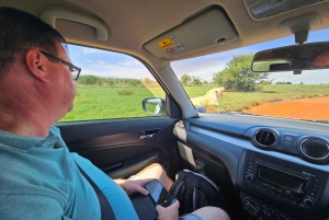 Johannesburg: Maropengin museo: Sarvikuono- ja leijonapuiston safari ja Maropengin museo