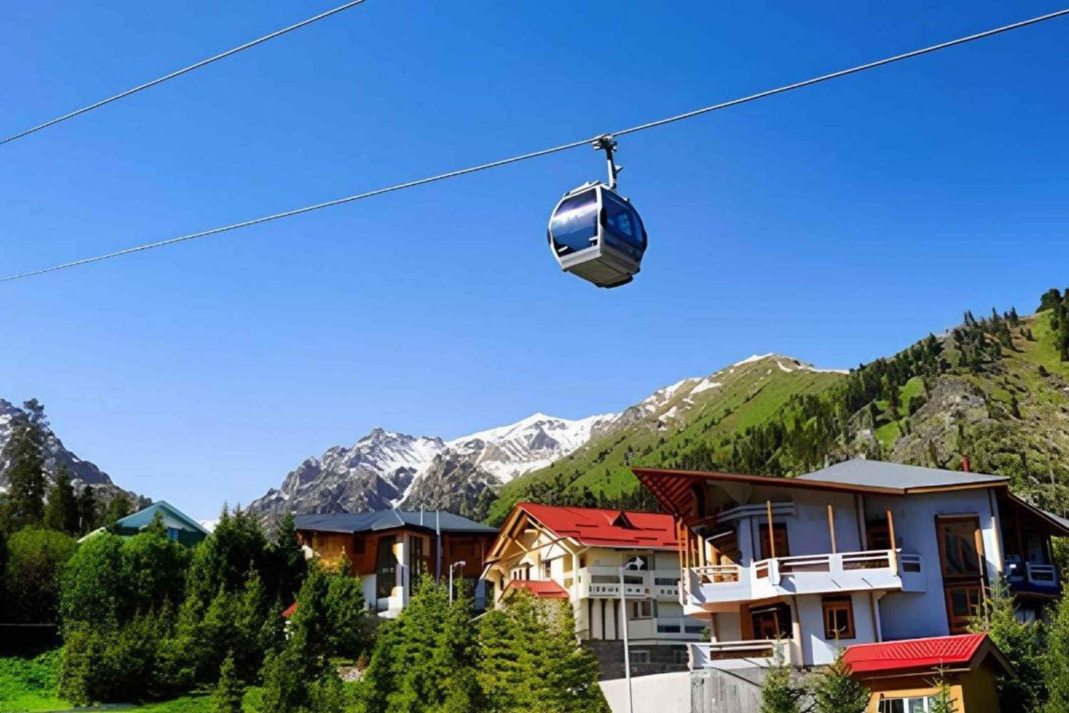 All In: Wycieczka prywatna po mieście + Ośrodek narciarski Shymbulak