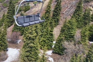 アルマトイシムブラク、メデウ、コクトベ：ケーブルカーとチケットで