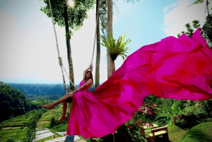 Bali: Swing with Falls, Rice Terrace, & Monkey Forest Option