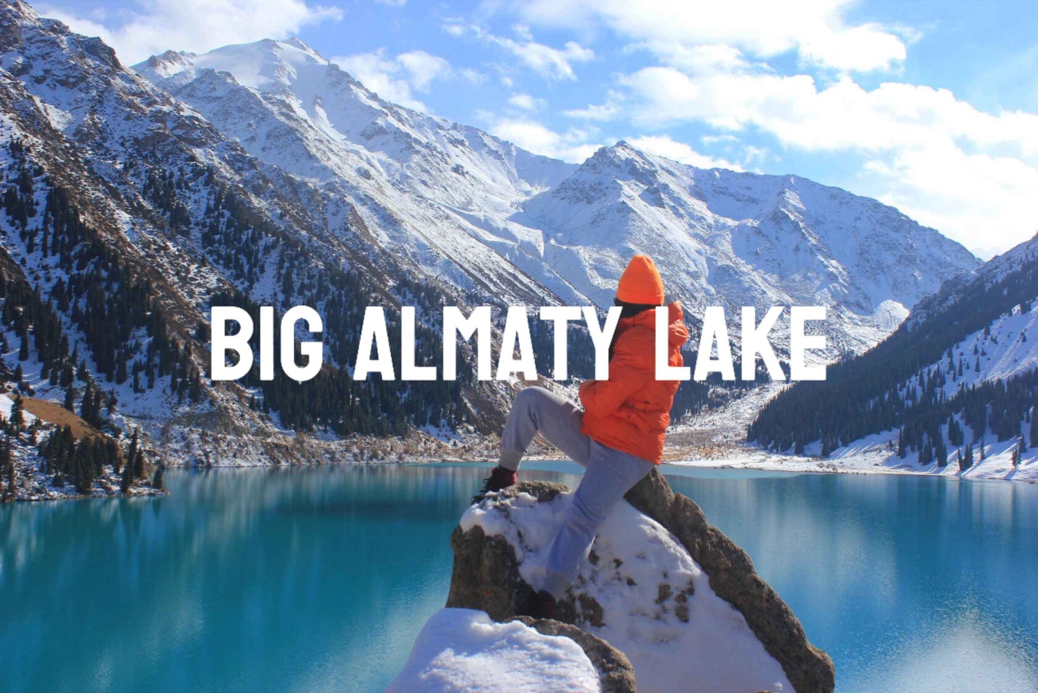 El gran lago de Almaty y el legendario manzanar de Almaty