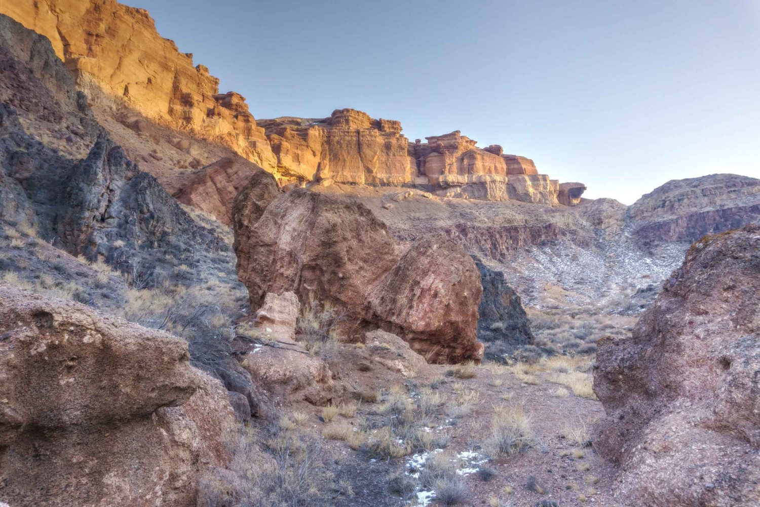 PRIVAT TUR til dagstur til Charyn Canyon, UNESCO