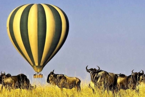 Safari de 3 días por el Masai Mara con experiencia en globo aerostático