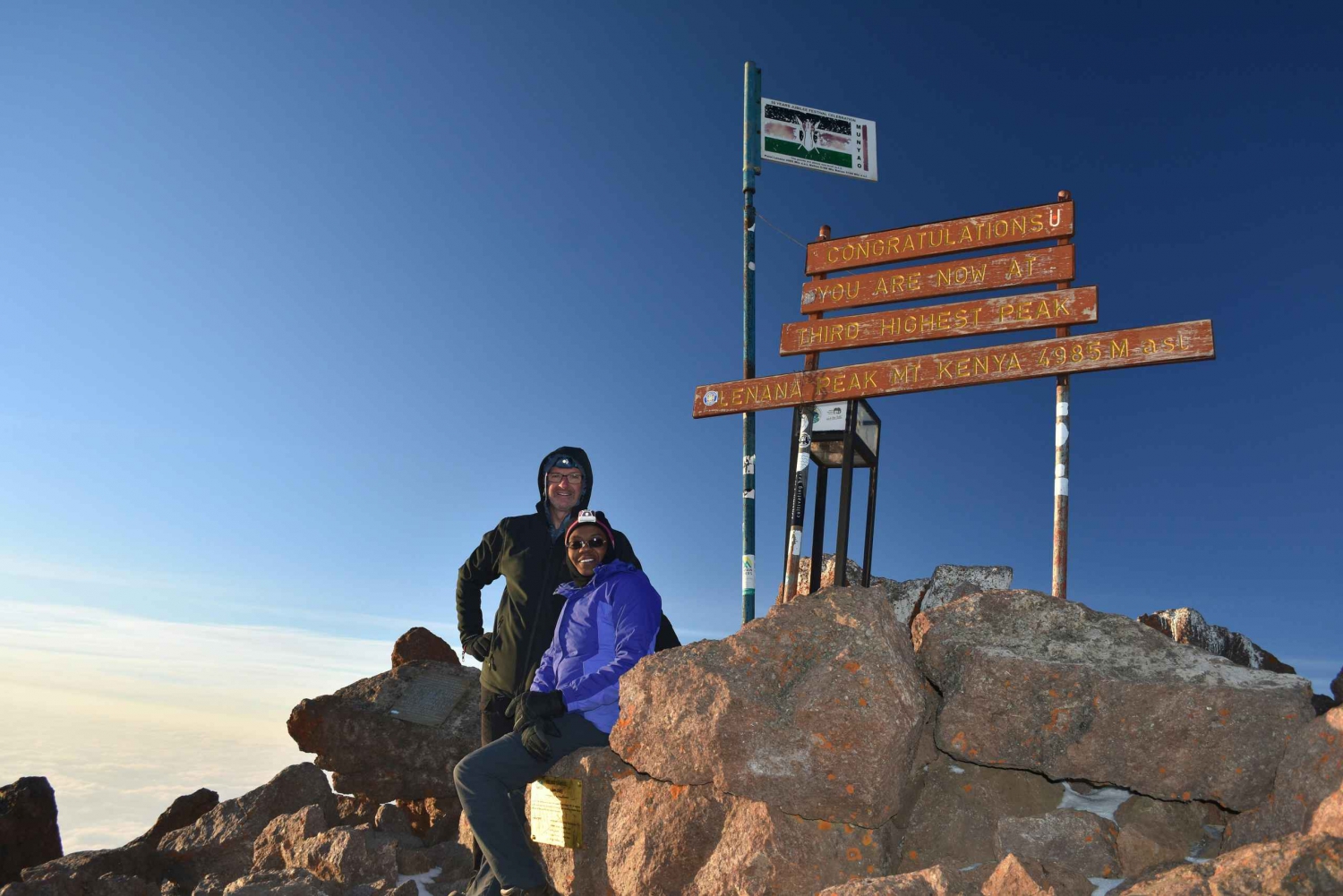 4-tägige Mount Kenia: Sirimon Route Spannende Wanderung