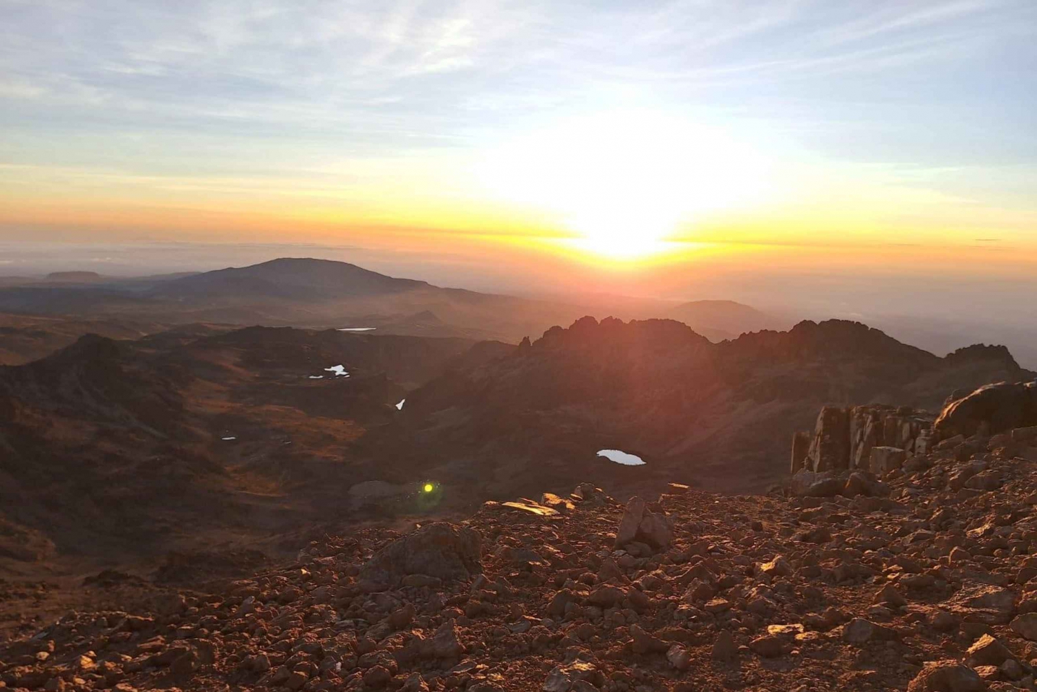 À la conquête du mont Kenya : trek du mont Kenya via Chogoria, 4-5 jours