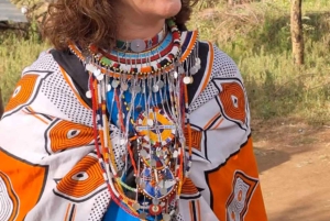 Passeio pela vila tradicional de Maasai