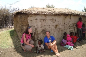 Passeio pela vila tradicional de Maasai