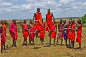 Passeio pela vila tradicional de Maasai