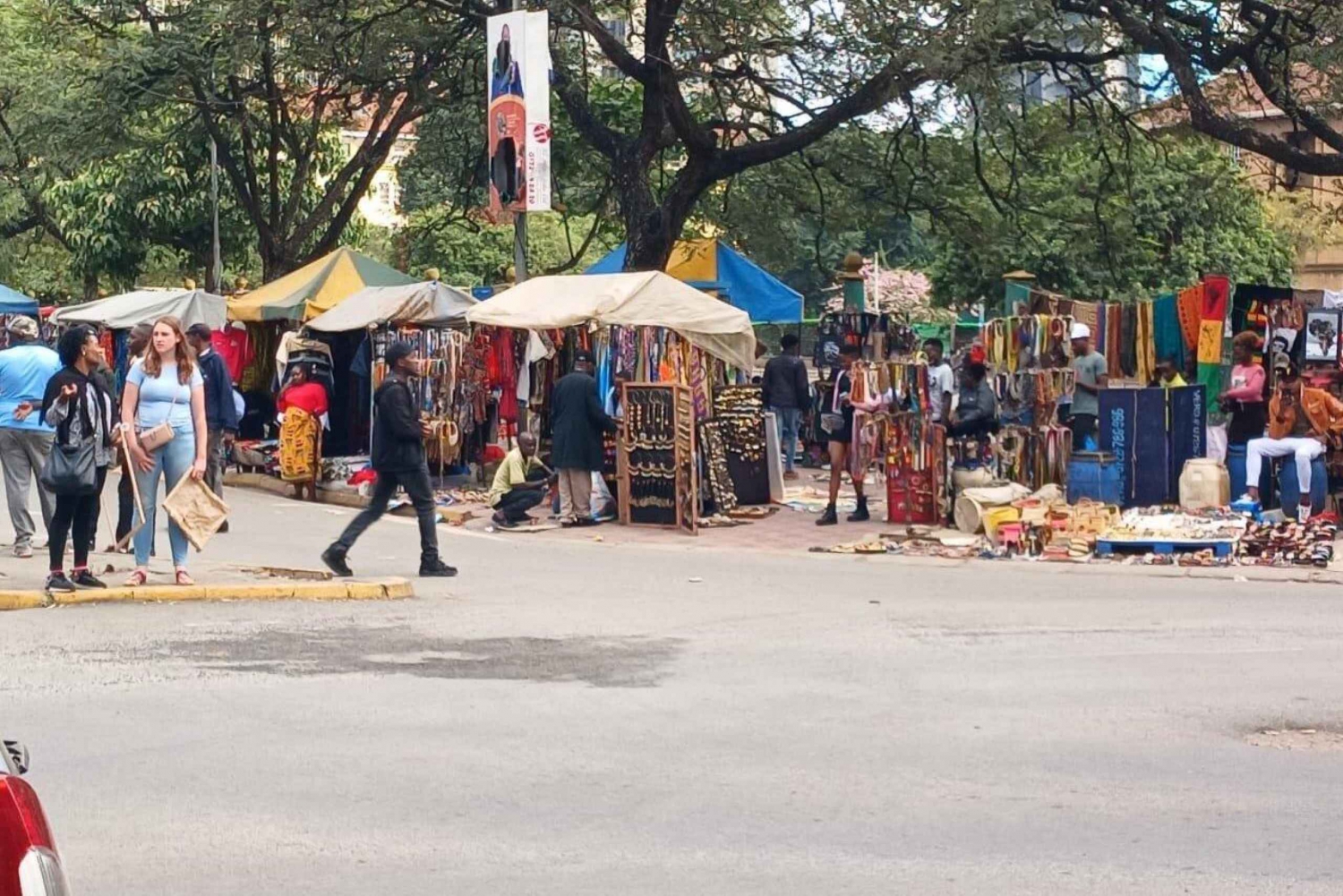 ナイロビ：シティガイド付きウォーキングツアー