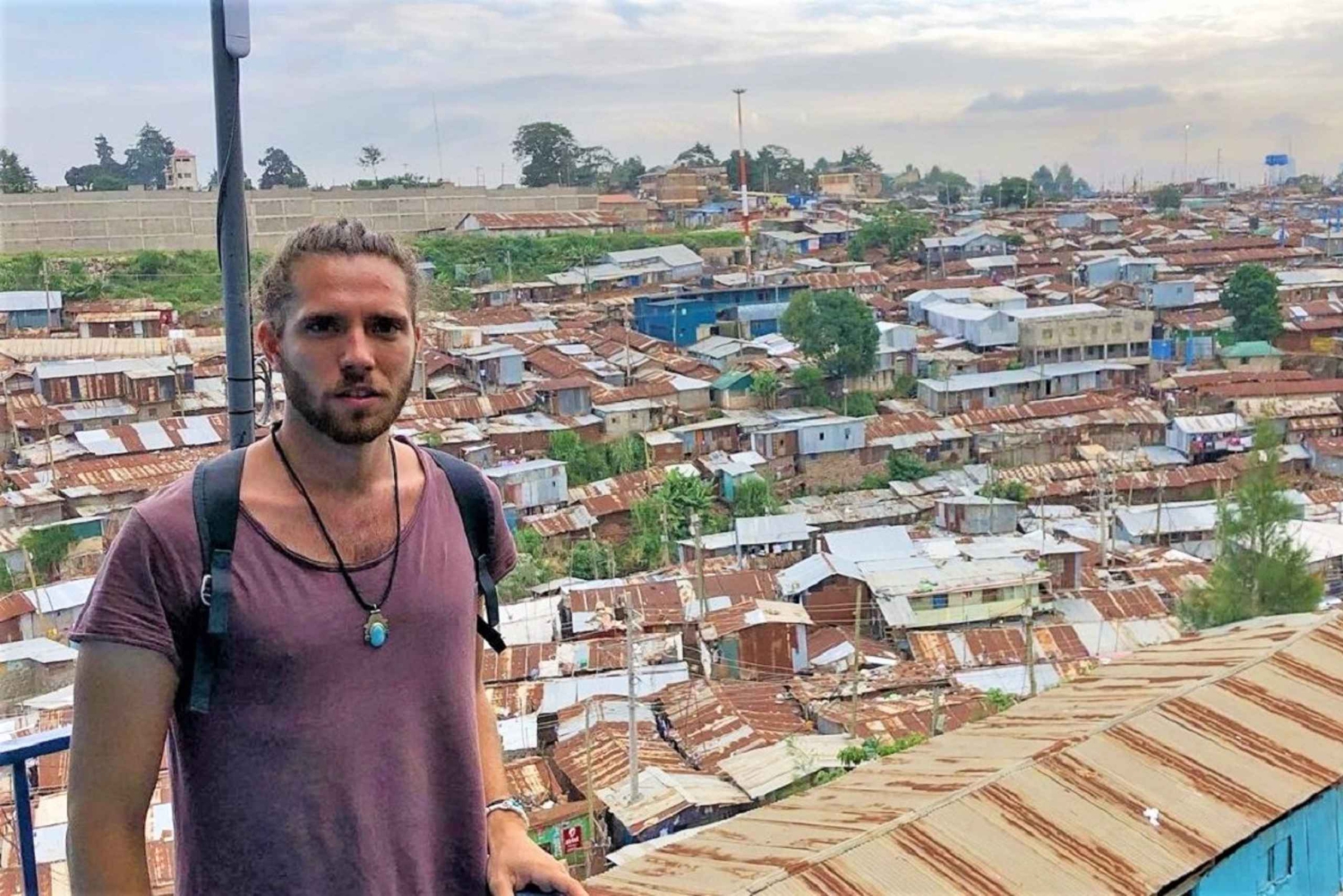 Nairobi: ,Kibera-slummen Guidet tur med beboer.