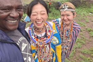 Nairobi : visite culturelle d'un village masaï avec prise en charge à l'hôtel