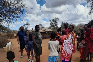 Nairobi : visite culturelle d'un village masaï avec prise en charge à l'hôtel