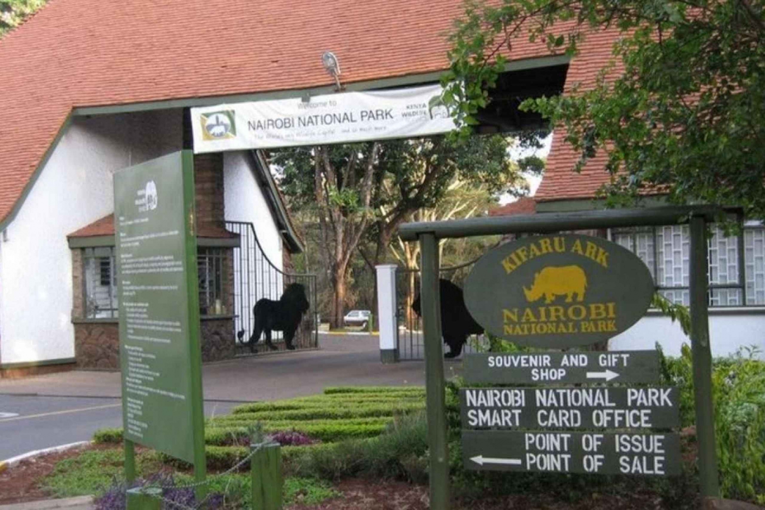 Safari en el Parque Nacional de Nairobi y orfanato de elefantes