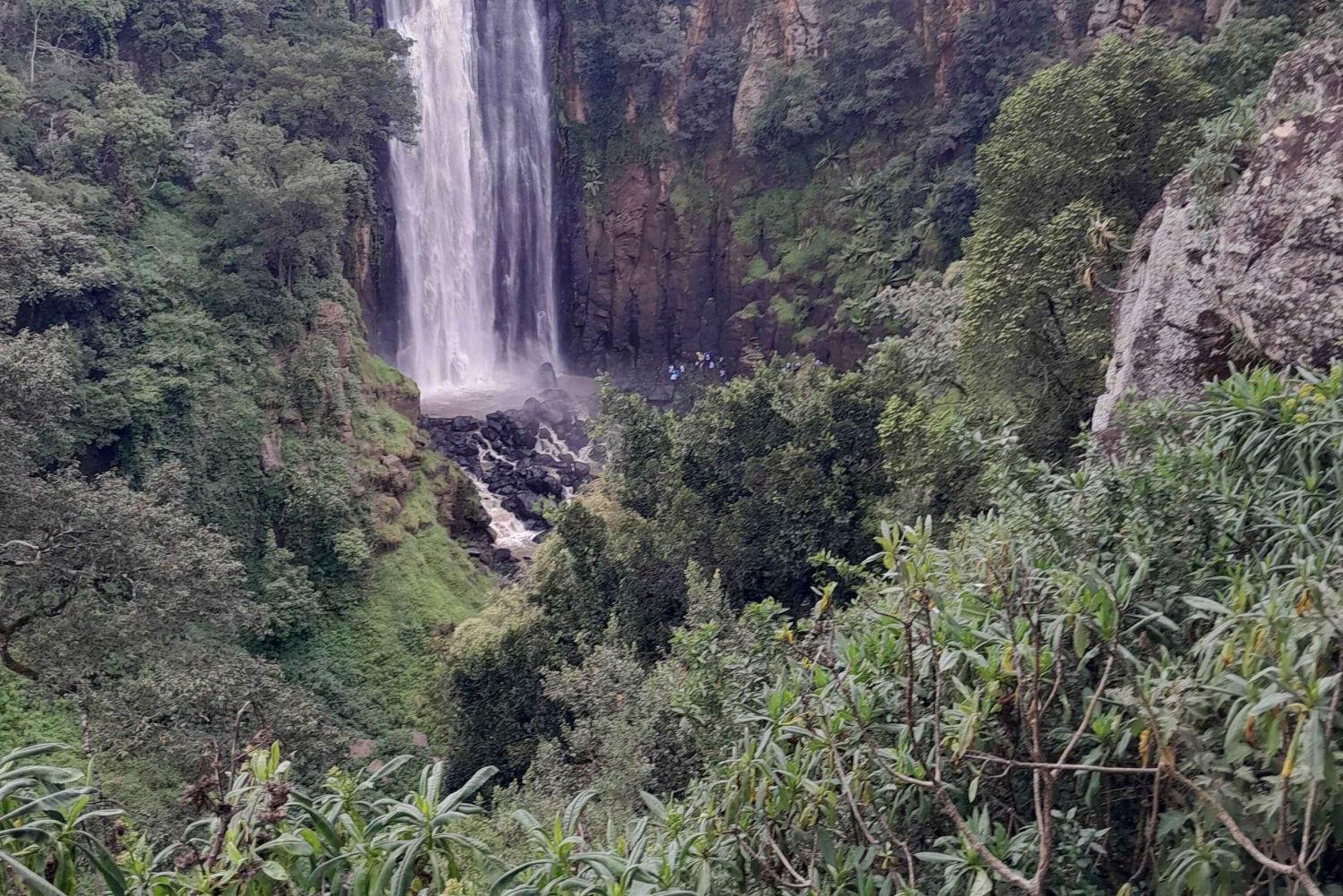 Nyahururu: Guidad tur till Thompson Falls med vilda djur